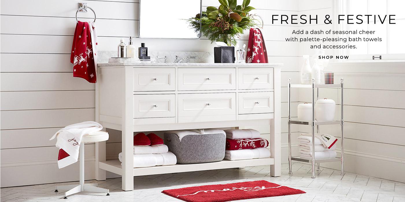 Bathroom Decor & Bathroom Accessories Pottery Barn Australia